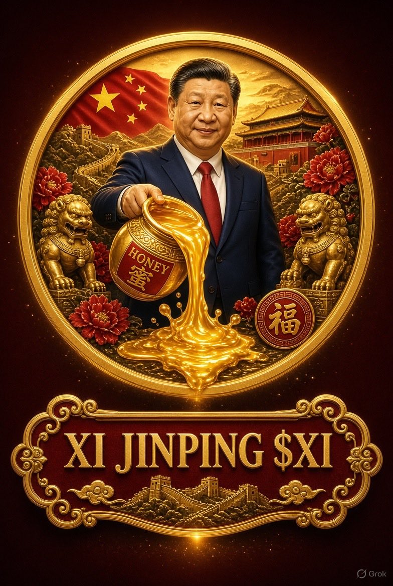 XiJinpingPUMP's tweet photo. 🍯 $XI is live
The official honey reserve.
Pooh took the throne.
CA:
3rNhVP5UGDUxgrFm5dMPjog5RKUQb8z2yFmA2Xuypump
Dip in the pot.
#XI #memecoin #SOL https://t.co/sT2GKqhxRP