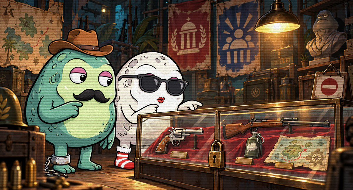 capitolbrawl's tweet photo. Mr. and Mrs. Smith, left wingers,  doing casual shopping...  

🚨 To whitelist yourself, DROP WALLET or take the quiz at https://t.co/nu4BKZeSSr https://t.co/Ek1maNjGea