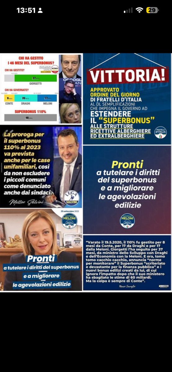 Anna_Maria51's tweet photo. @pollacchino1 @LaPrimaManina Ristrutturazione per le ville voluta dall'attuale Pdc insieme al suo governo e alla sua corte dei miracoli. Memoria corta vero... https://t.co/azD2c344PE