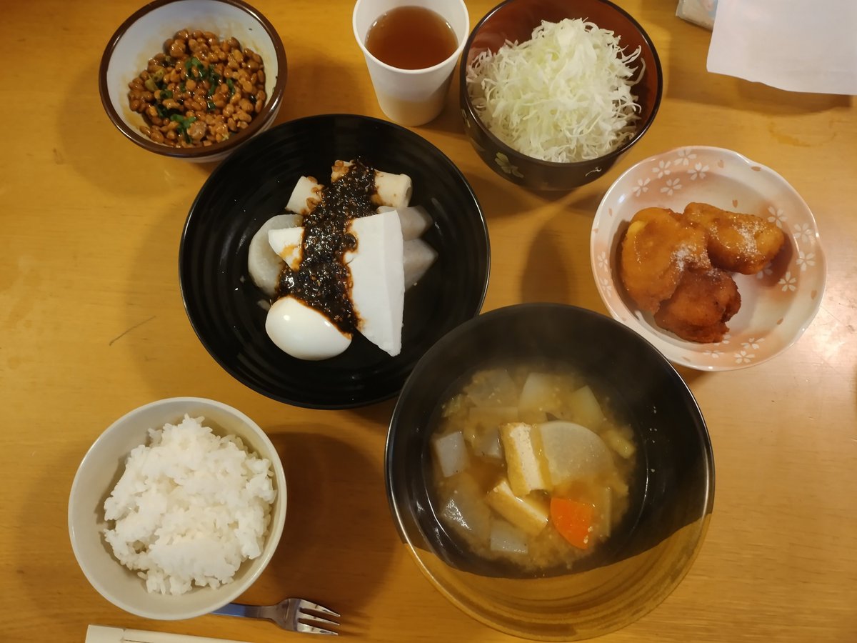 tombo3124's tweet photo. 今日のグループホームの夕食会は、味噌田楽でしだ。アッと言う間に全部食べてしまいました。 https://t.co/EMoe6ATZGM