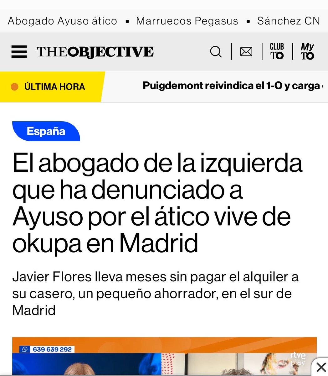 DiegoRBCA's tweet photo. Si denuncias que la Comunidad de Madrid maquilla las listas de espera en el Hospital Ramón y Cajal o que ha comprado un ático de lujo en Chamberí con un proceso opaco para que nadie se enterara van a ir a por ti, da igual lo que haya pasado, van a hacer una campaña vomitiva para que no se te vuelva a ocurrir denunciar al PP de Madrid, que se lo digan al doctor Montes.

Los medios subvencionados por el
Gobierno de Ayuso están de cacería, van a por todos los denunciantes de sus jefes, es decir, la presidenta de la Comunidad de Madrid. 

Tremendo.