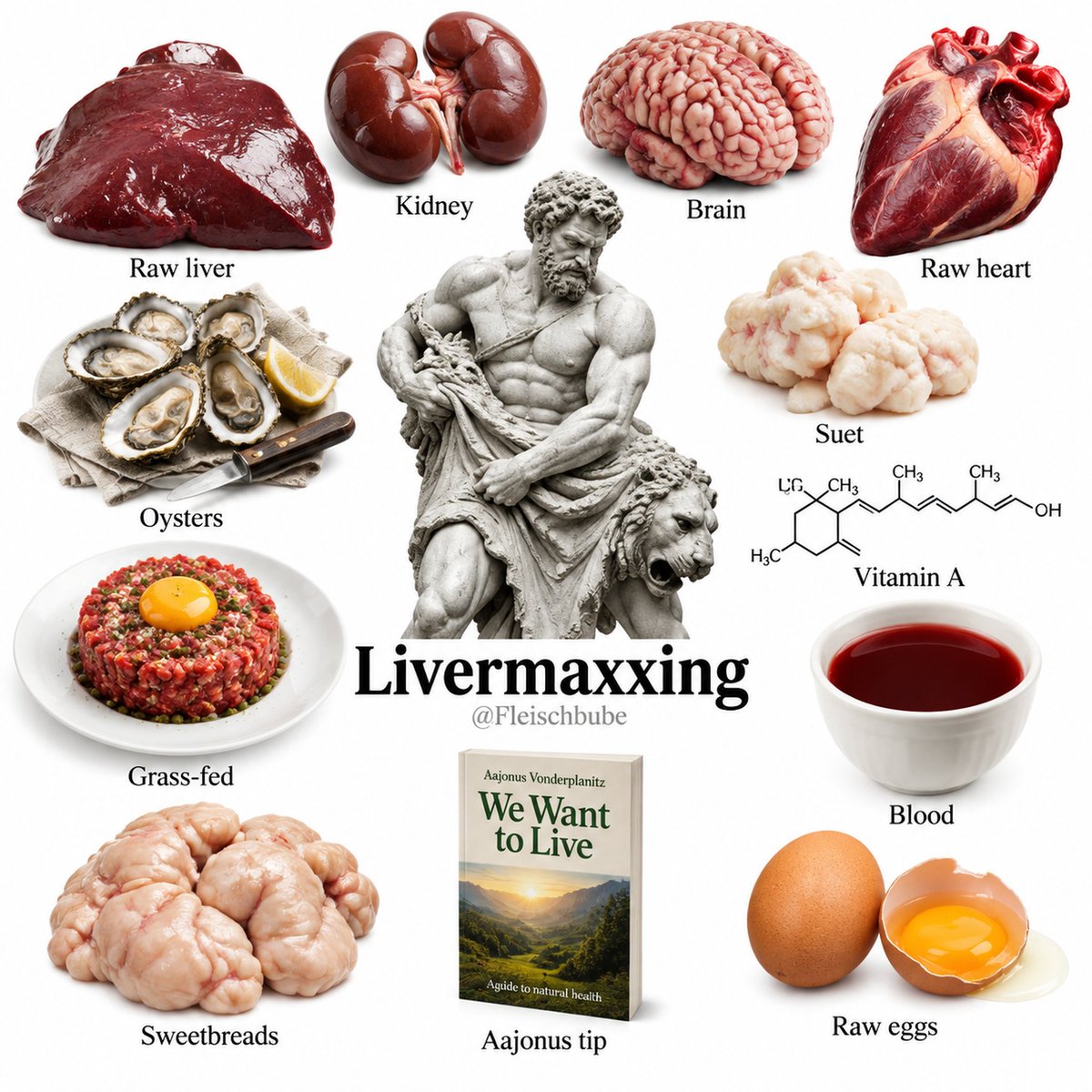 fleischbube's tweet photo. Livermaxxing. https://t.co/J3BySZUgRP