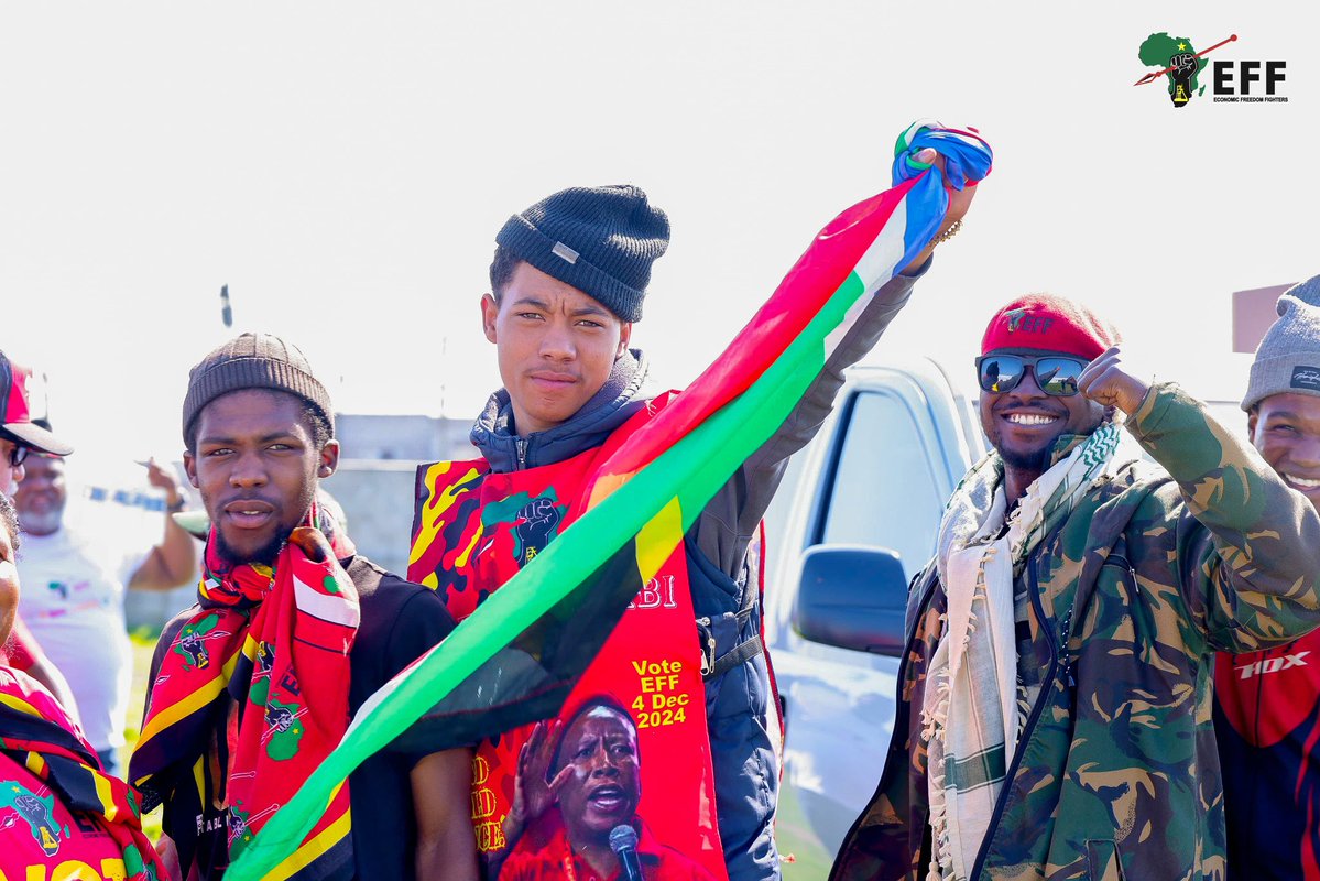 EFFSouthAfrica's tweet photo. We are at Delft South Sports Complex today, the President @Julius_S_Malema will address the #EFFWCManifestoLaunch to unpack the commitments of the EFF when we take over government, come November. #VoteEFF2026 https://t.co/7FtcsbJXmW