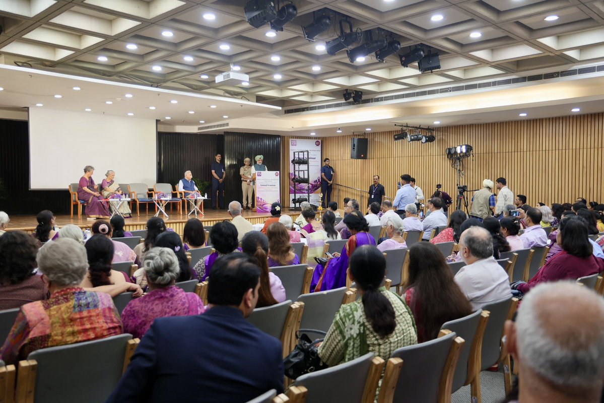 LtGovDelhi's tweet photo. Addressed the ‘Innovation and Affordability in Cancer Care’ seminar by the Indian Cancer Society today.

Innovation and affordability must go hand in hand to make healthcare accessible, in line with Hon’ble PM Shri @narendramodi Ji’s vision. Prevention, awareness, early screening and timely referral must become the foundation of cancer care.

Early detection saves lives and protects families from financial hardship.

Commended Cancer Sahyog for 35 years of compassionate support to patients.

Medicine treats the disease; compassion heals the journey.