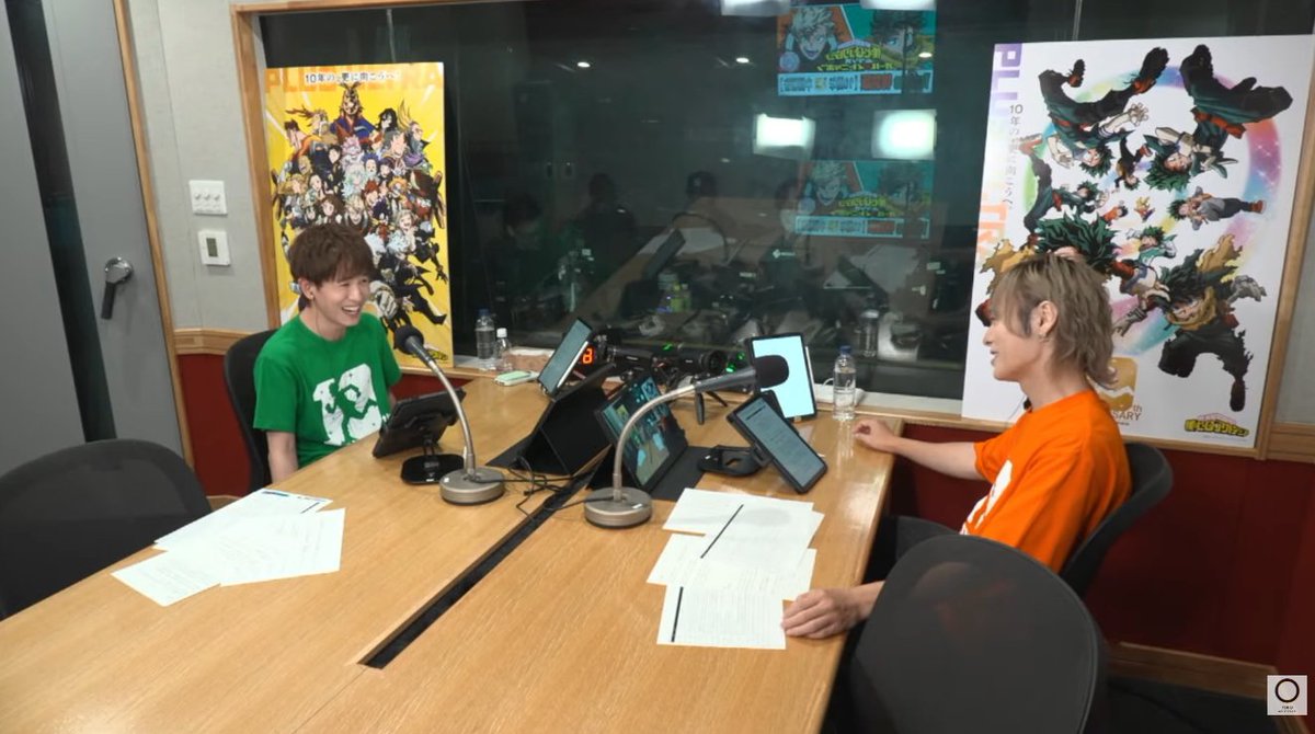 Color_Division's tweet photo. They're gonna act live anime moments with a RADIO MIC?!?!? looool. Even they weren't sure about that pfft. https://t.co/r2fnoC4a2r