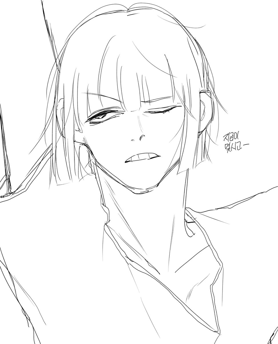 kenma_rru's tweet photo. 그림체 정병 터져서 이것저것 그려보던 중 나온 히신 https://t.co/ycw05vZuXR