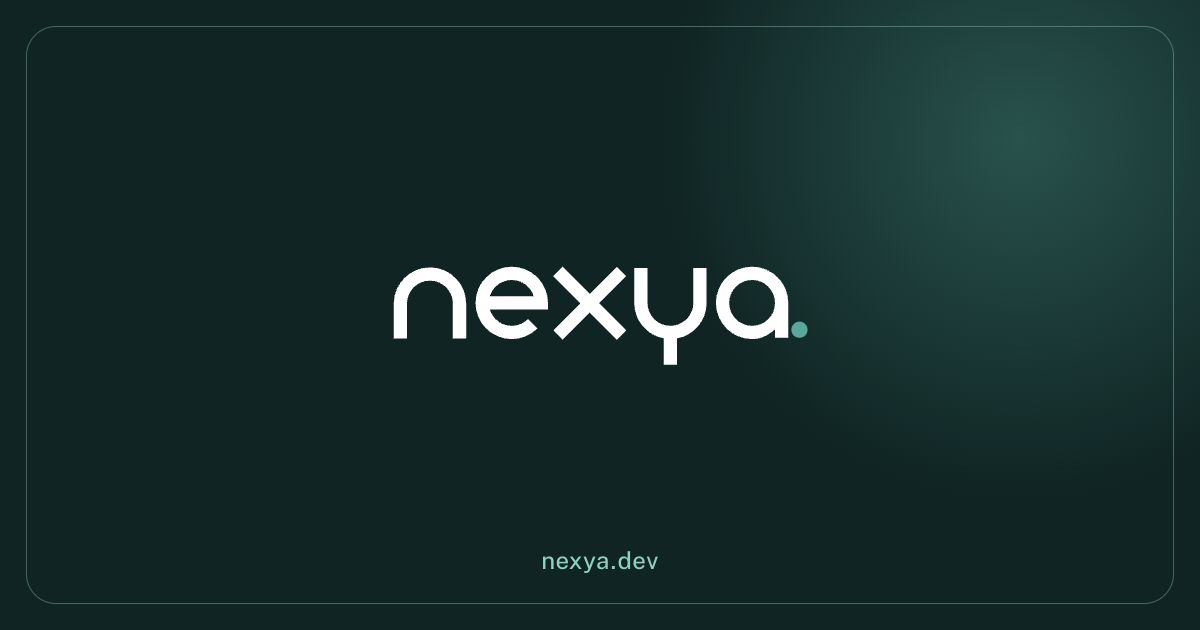 nexya_dev tweet picture