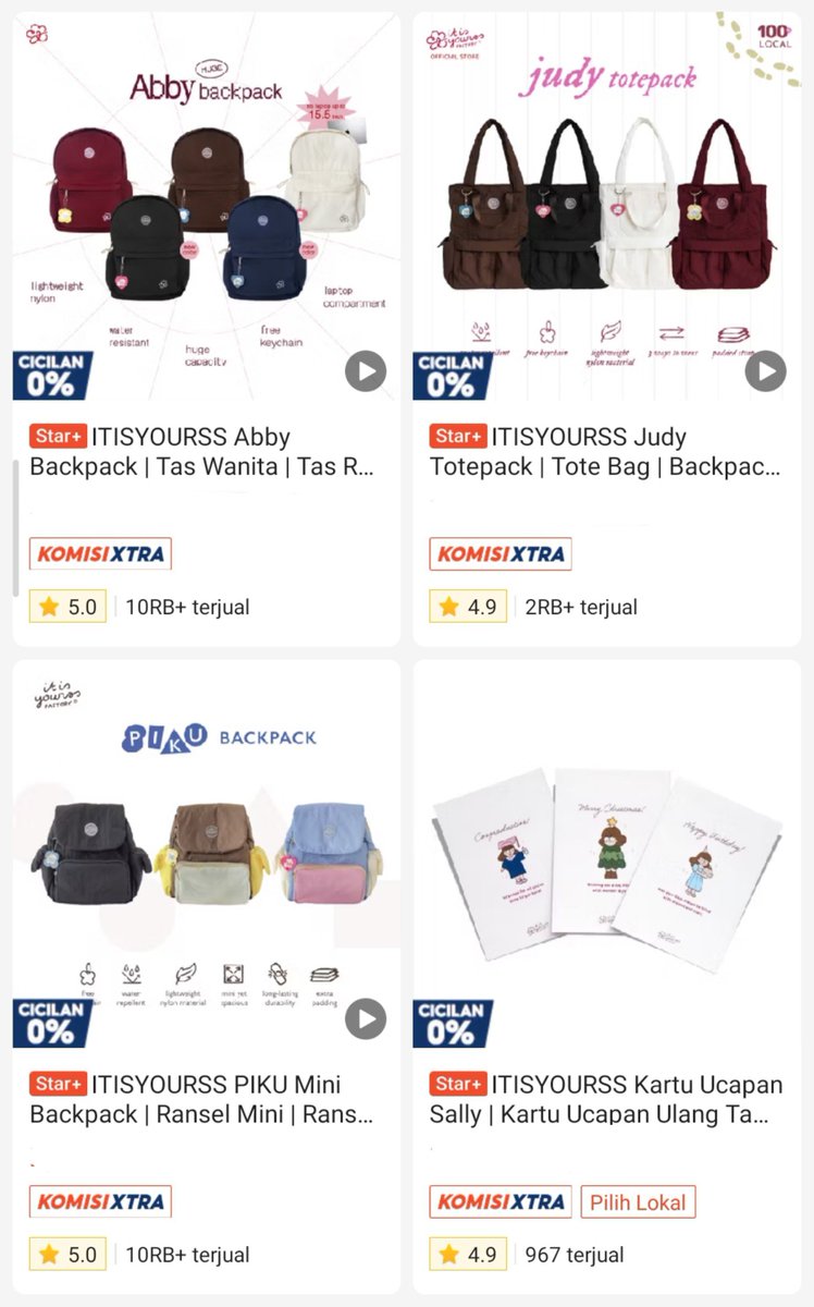 magicathea's tweet photo. Aku kemana aja baru tau brand lokal ini? Plis ini koleksi mereka beneran segemes itu 😭🫵

Simple tapi keliatan gemes, warnanya juga gemes gemes plissss 🥹🫶 https://t.co/ZMbBAoIdkR