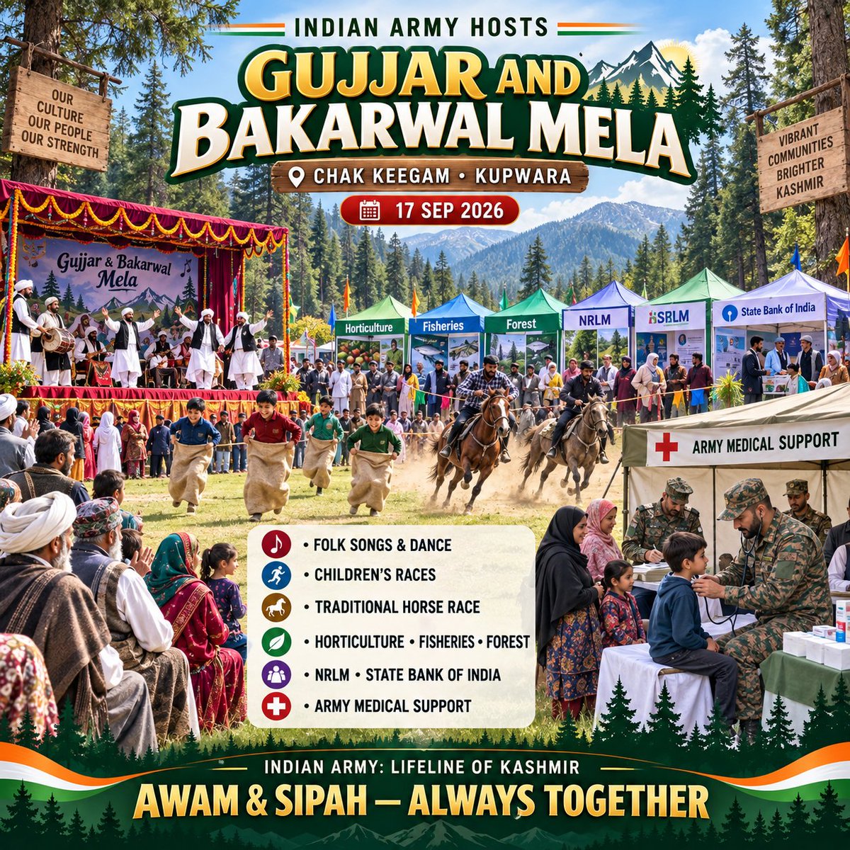 malik_taha25's tweet photo. @solder619 Gujjar and Bakarwal Mela https://t.co/AWGR27U8J3