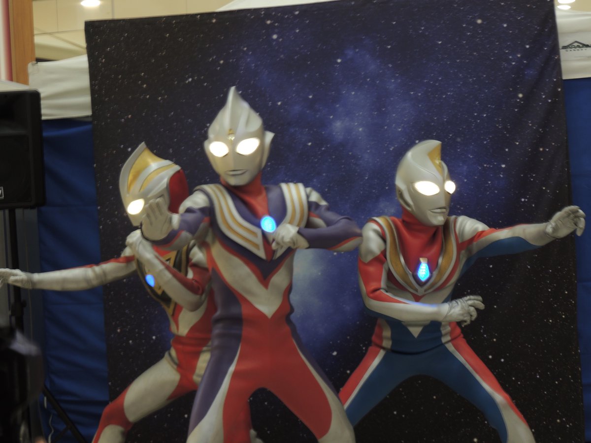 ryioluto's tweet photo. #イオンモール東久留米
#ウルトラマンティガ
#ウルトラマンダイナ
#ウルトラマンガイア
会えて最高だった…！ https://t.co/zQDJ7TjPmS