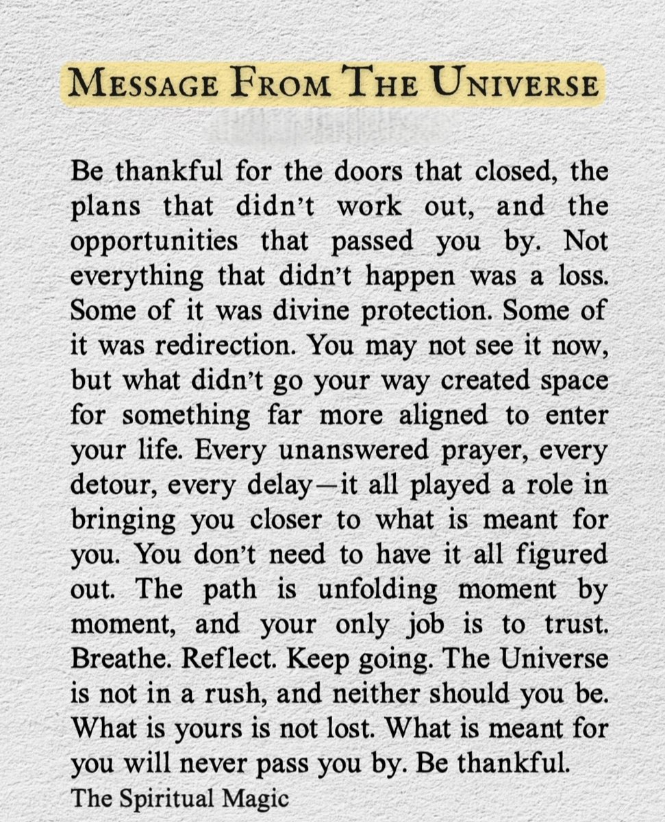 universevibe_'s tweet photo. Message from the universe https://t.co/yYEJgwO5CZ
