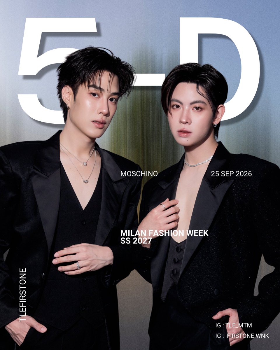 Mildmay225404's tweet photo. เกือบลืมลง เดย์5แล้ว ตื่นเต้นมากๆๆ🫶🏻🇮🇹💚🩷
#MOSCHINO #TLE_mtm #Firstone
#TleFirstone https://t.co/AvY8WN4Rc8