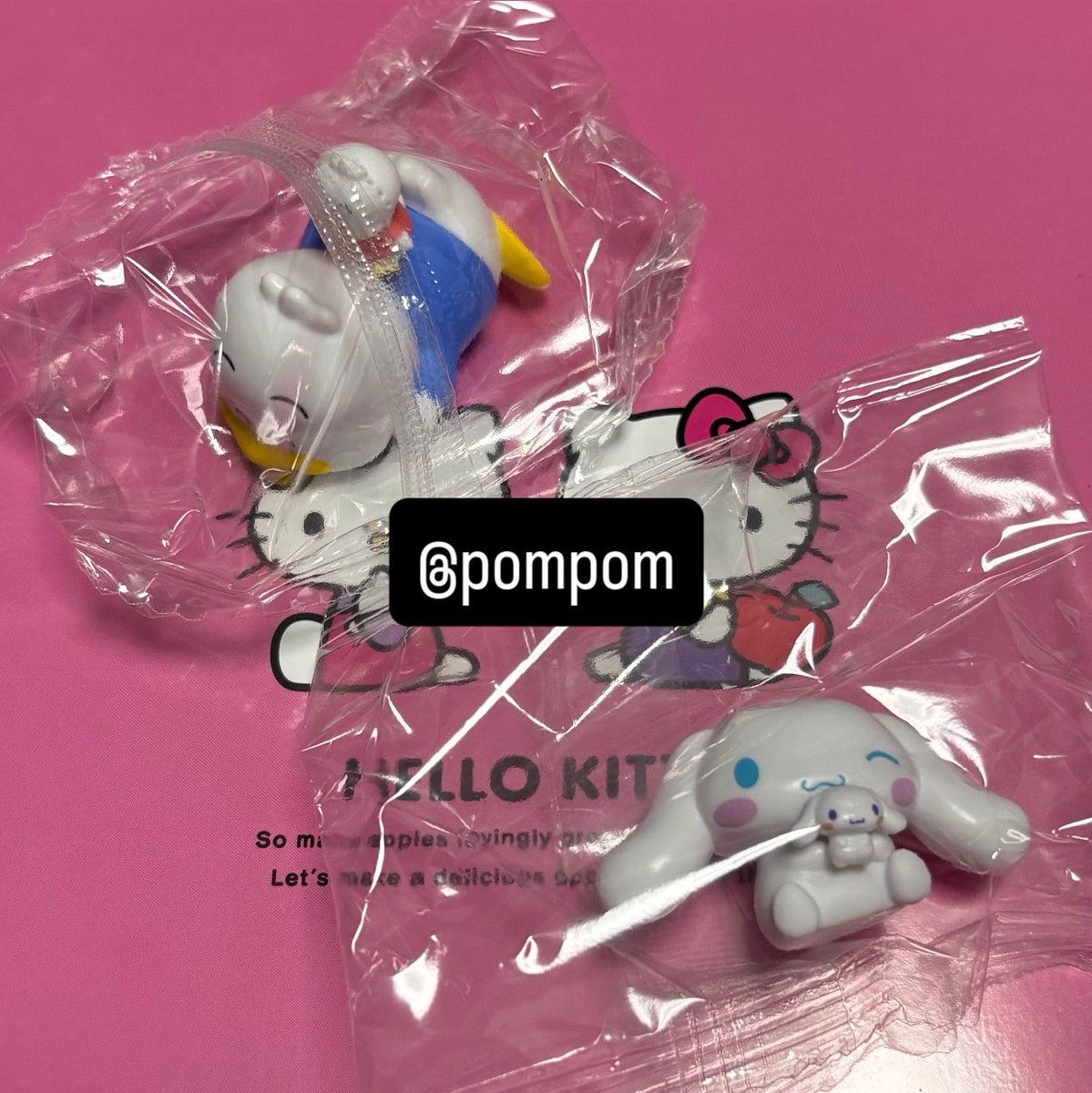 normal_pompom's tweet photo. 【交換】サンリオ ガチャガチャ
ぬいぐるみといっしょフィギュア 2

【譲】あひるのペックル、シナモン
【求】キティ

都内近郊手渡しor郵送
ご意向合う方がいましたら、お気軽にお声掛けください🙇‍♀️
#サンリオ　#ガチャ　#交換 https://t.co/FIUO0OYwzh