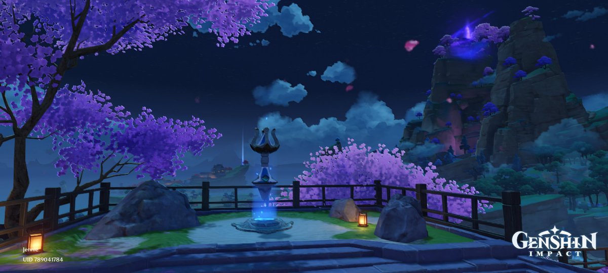 frostared's tweet photo. like there is ESPECIAL PLACE EVEN FOR A TELEPORT!! are you serious?? say this is not the prettiest teleport point!? 😭🫠

HOW CAN A PERSON NOT BE OVERJOYED LOOKING AT THIS??? AHHHH

you people sure, you alive? how did you guys survived the SURREAL BEAUTY OF INAZUMA?? https://t.co/OJtgj5HjJ5