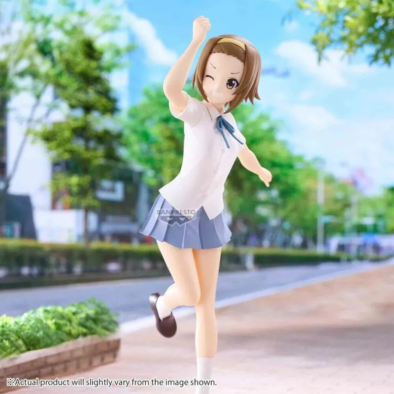 DeriveFigurine's tweet photo. Ritsu Tainaka passe en SQ Figure, uniforme estival, bandeau jaune et poing levé avec toute l’énergie de la batteuse de Ho-kago Tea Time dans K-ON!! 🥁

La figurine Banpresto de 23 cm est disponible en précommande.

➡️ https://t.co/YR4zyz68gz https://t.co/MUde2I1PnF