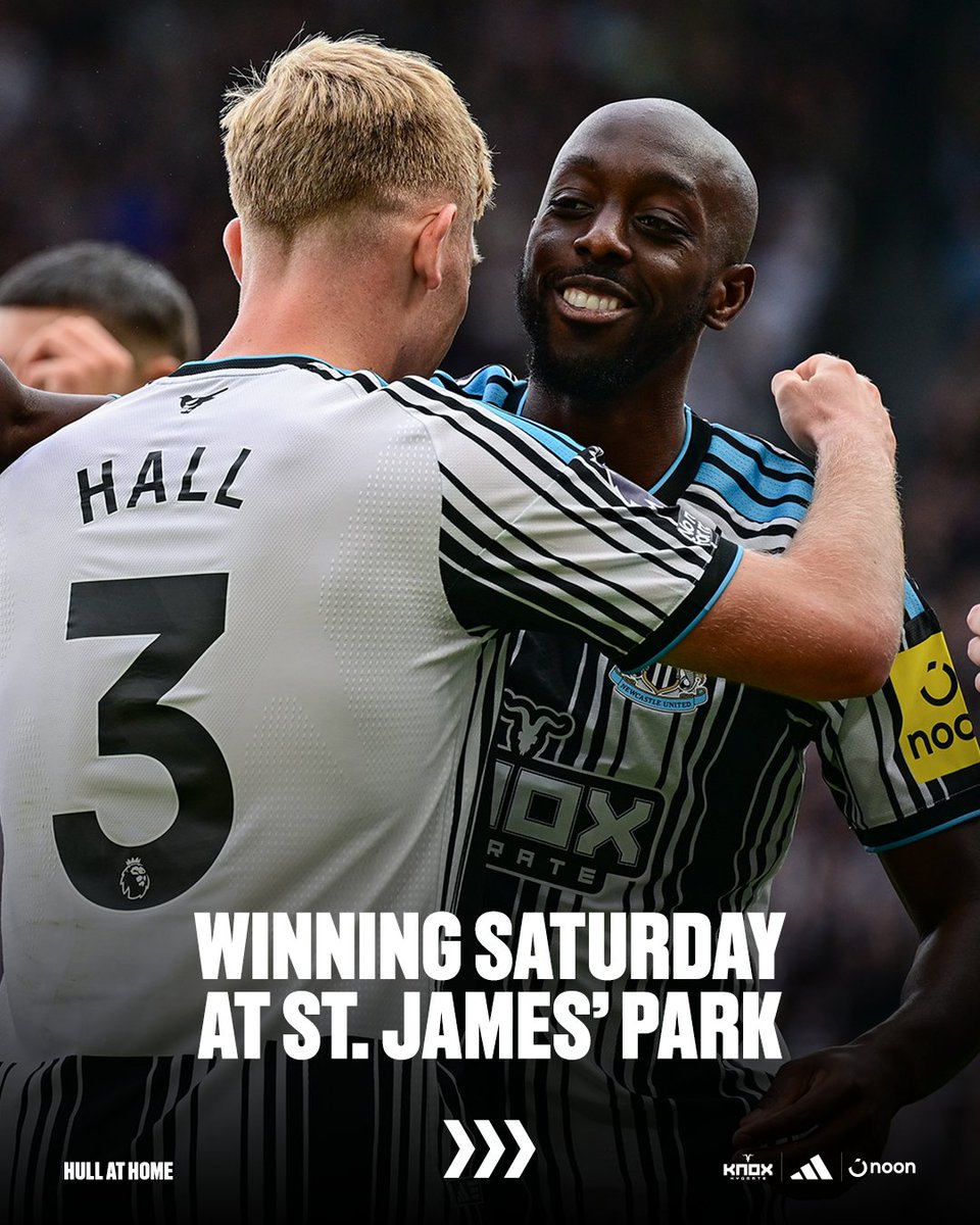 Winning Saturday at St. James' Park, featuring Wissa and Hall.