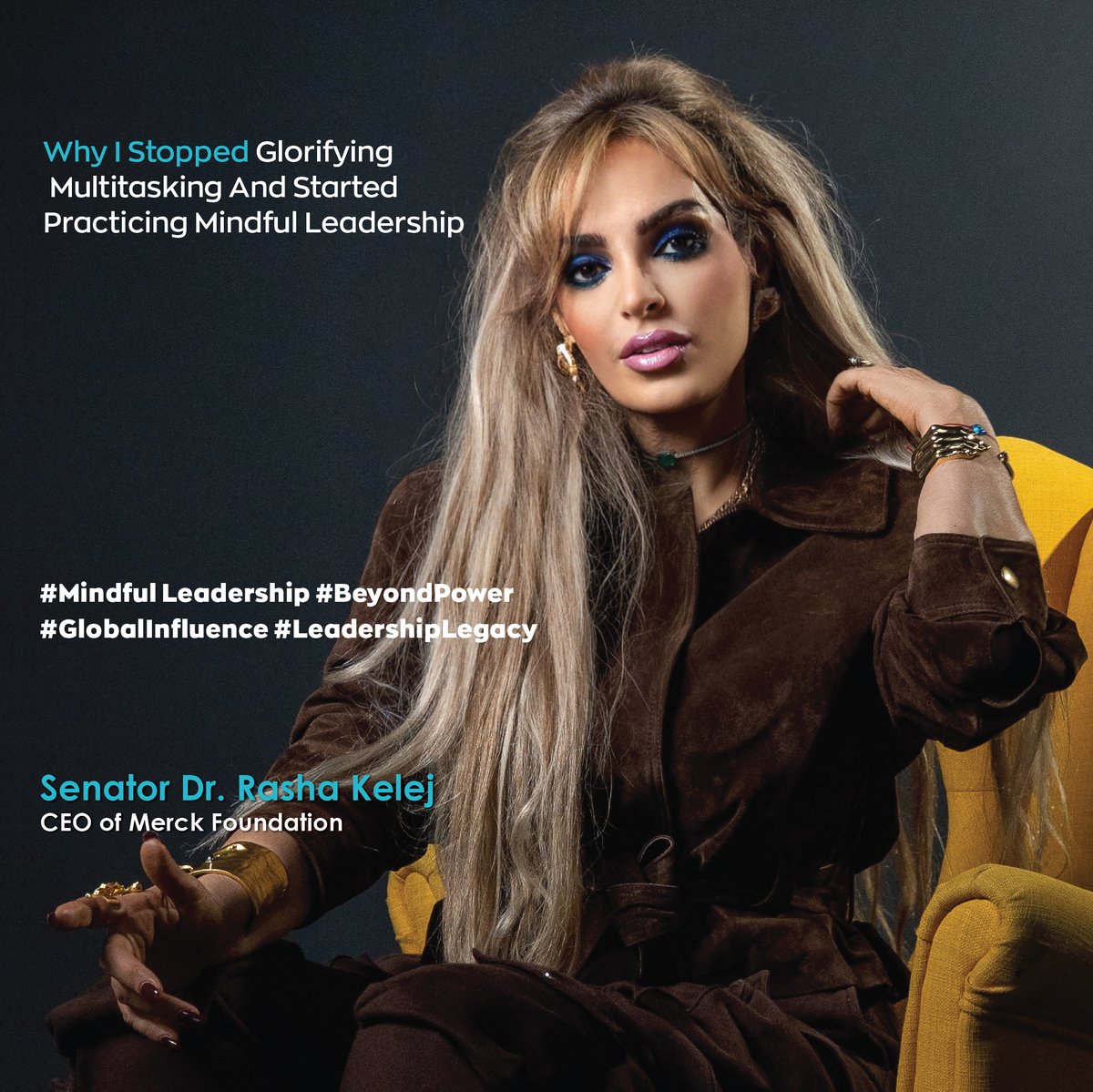 Rashakelej's tweet photo. Why I stopped Glorifying Multitasking and Started Practicing Mindful Leadership

Read Full Article: https://t.co/6LWfdx4h7J 

Dr. Rasha Kelej
CEO of Merck Foundation
President of "More Than a Mother"

#Mindful Leadership #beyondpower #Globalinfluence #LeadershipLegacy https://t.co/misbBETSnJ