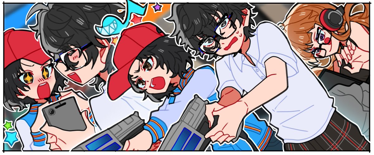 maitakepasuta's tweet photo. ┈┈✧━━━━━━━✧┈┈
  　　　　【9/21】
「キングと呼ばれる少年」
┈┈────────┈┈
#あの日のP5R https://t.co/MlnqnMrP1L