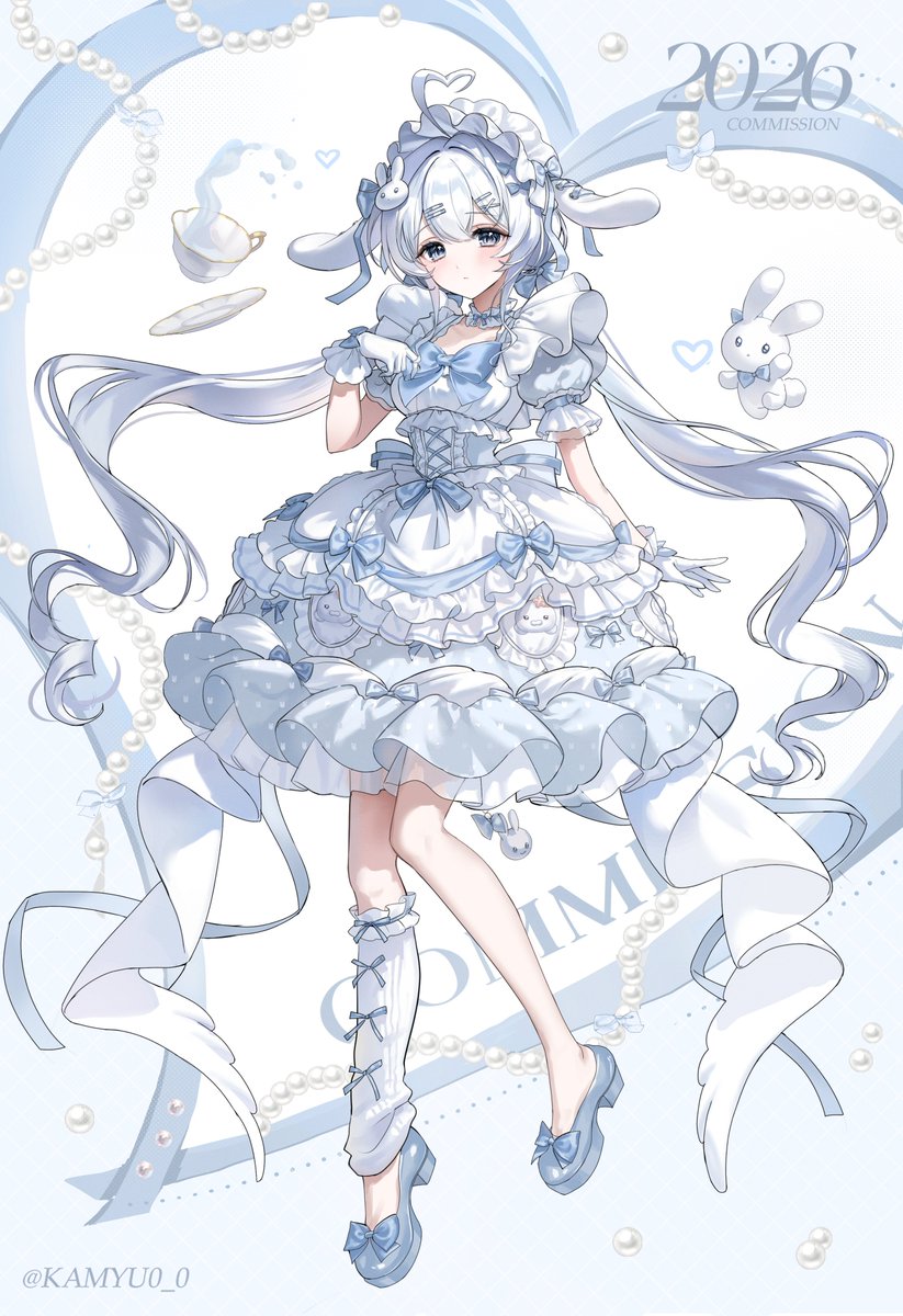 kamyu0_0's tweet photo. commission🩵🩵 https://t.co/yGqZ6rjCUz