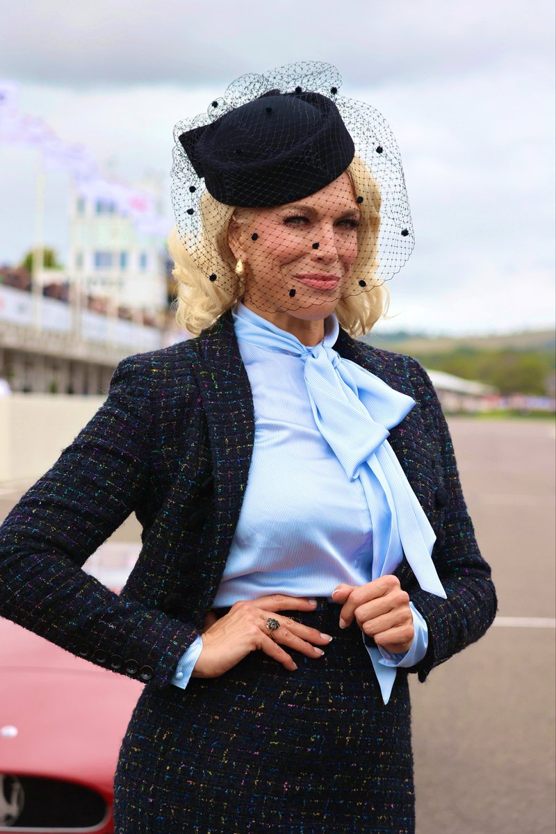 ofwaddingham's tweet photo. 📷 | hannah waddingham at goodwood revival day 2 https://t.co/mf37vR871l