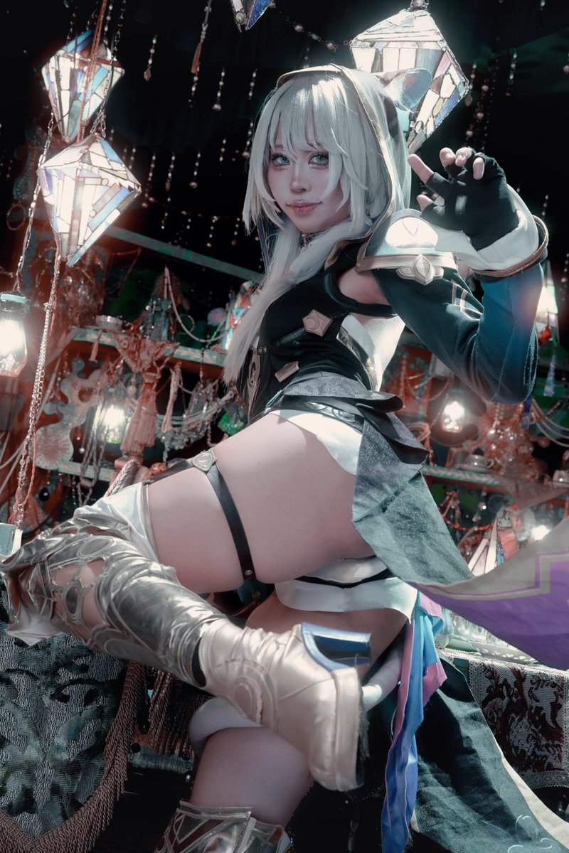 kyomu_0523's tweet photo. 崩壊スターレイル/ HonkaiStarRail
サフェル/Cipher

 #Cipher  #HonkaiStarRail  #Cosplay
📸:@momo01_photo https://t.co/yq4nH8Cin5