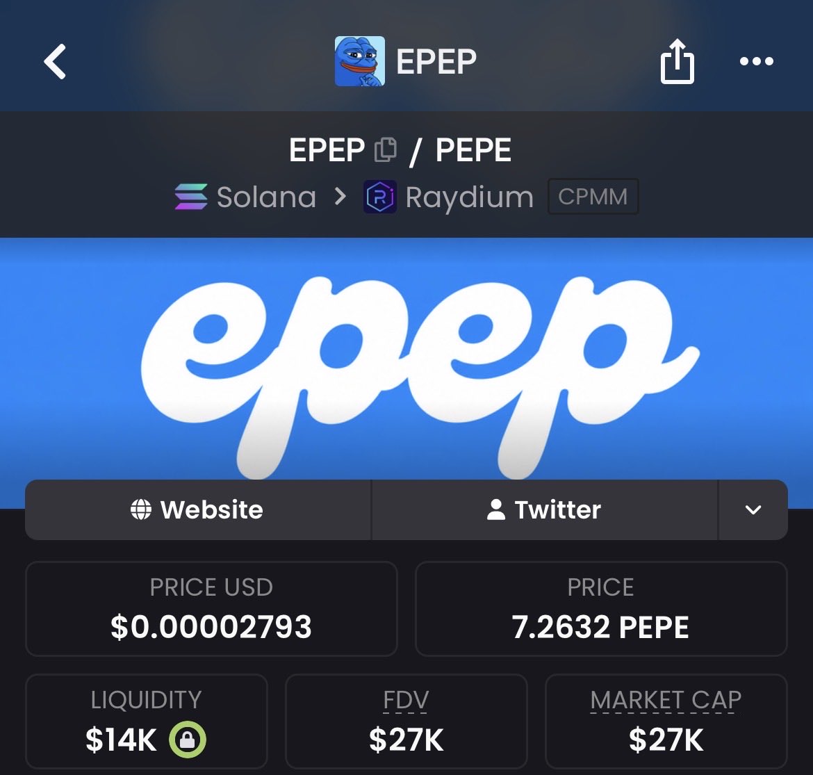 Stonkeyonchain's tweet photo. If you missed $feelsgood, don’t miss this $epep. And get $pepe ETH rewards

3D9t1rYM9ZDTYC6tz5X7FoFHxe7aoKPnppt7Yi9xCcc8

30K mc is a gift https://t.co/X6K5xKr6rv