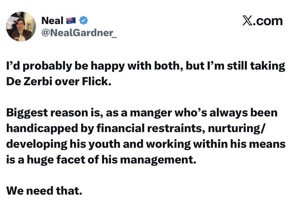 sirelrich's tweet photo. @NealGardner_ Neal, when we win the UCL, I will come for you.

You talk too much you know https://t.co/A3ifqnlHmv