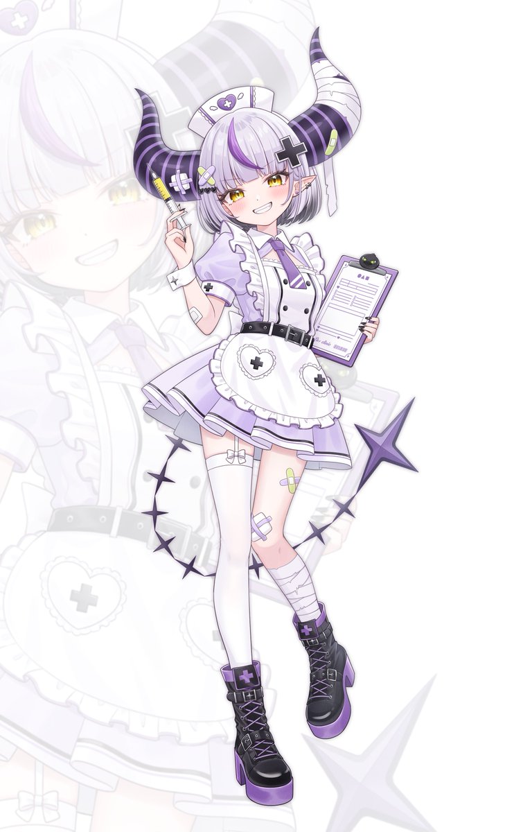 ntm_mgmg's tweet photo. ナースラプ様全身💟💉◝✩˚

#laplus_artdesu https://t.co/40AFwom6AQ