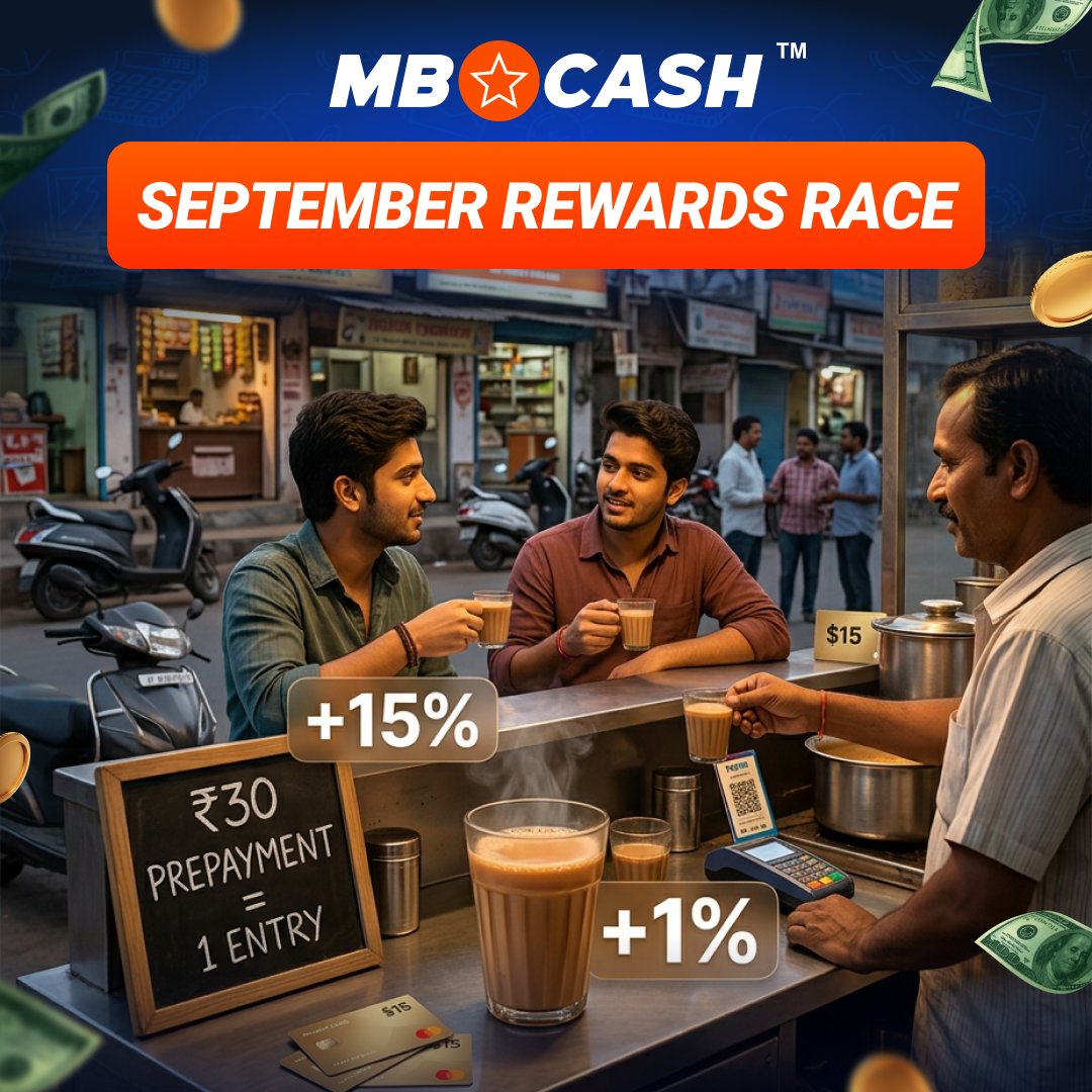 MBC_India_eng's tweet photo. 🏁 SEPTEMBER REWARDS RACE! 🏁

🎟️ $30 Prepayment = 1 Entry
🚀 More Entries = More Chances!
🏆 2× $15 Promo
🔥 2× +15% Bonus
💰 3× +1% Commission (10 Days)

📅 Sept 20–27
👉 Join: https://t.co/HrhRQYXton https://t.co/ypZ2nB4Z7K
