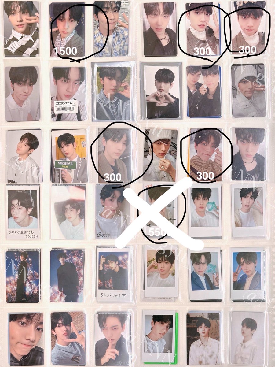 choisoo2big's tweet photo. @NNN_gyu_ ありがとうございます😖˖ ࣪⊹
こちらのバツにしたもの以外の20枚購入させて頂きたいです！
ご検討の程よろしくお願いいたします！ https://t.co/yayp5gS1g9