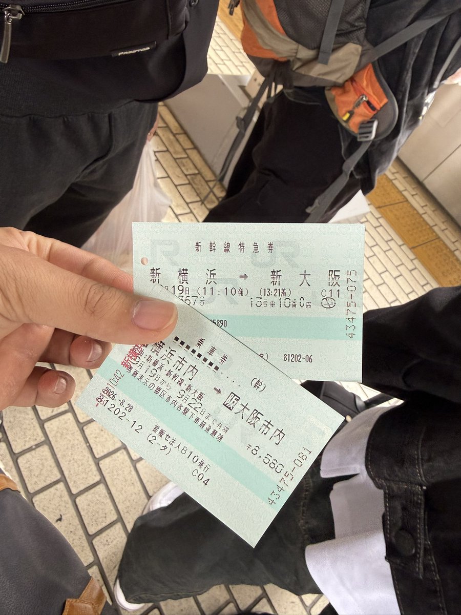 Sweet_vvasabi's tweet photo. 大阪楽しんでます https://t.co/56y7jVFOvJ