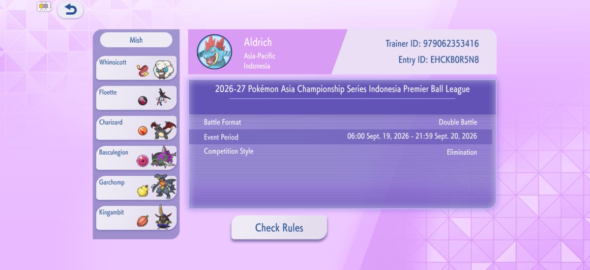 AldrichYan's tweet photo. 2nd/156 in the first Indonesian Premier Ball League. I am now qualified to WORLDS!

Team: https://t.co/iUMjzg2gh2 https://t.co/EuNJhNylde