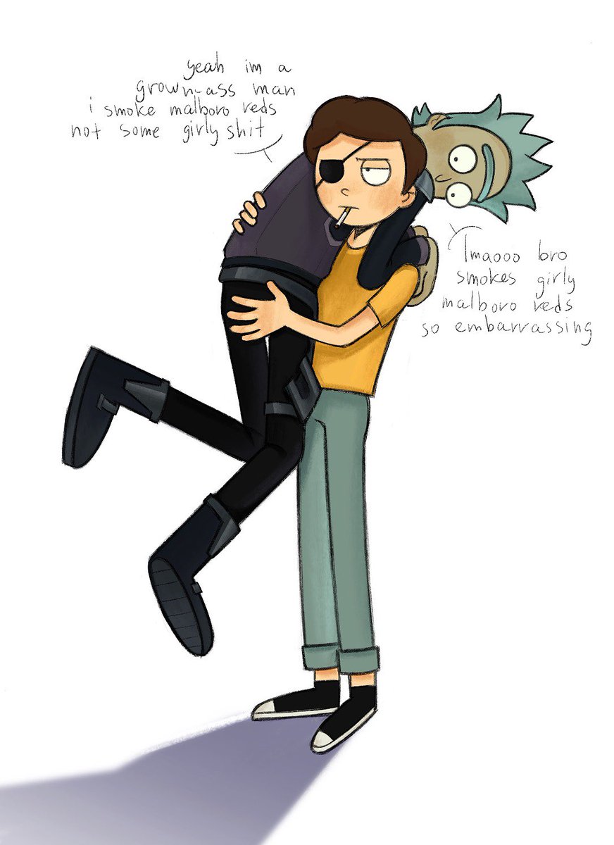 pow3rbott0m's tweet photo. i deleted these ones from my old acc cuz i dont really like them :/ #rickorty #evilprime #rnm #rickandmorty tell me what i should draw next plzzz https://t.co/TMjibWIbPm