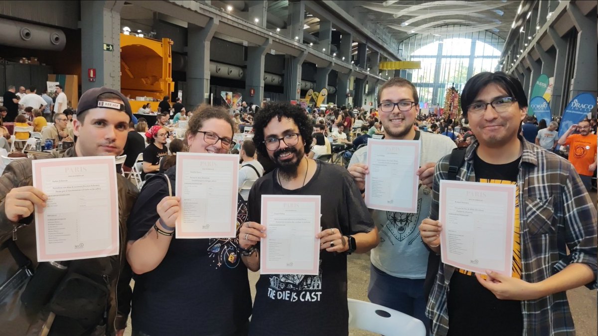 Shadowlandsed's tweet photo. ¡Y nuestra incansable ración de partidas express a cargo de Álvaro Loman. La mejor forma de probar un juego en cualquier rato libre de las #LES26. https://t.co/6AXzKIs4z4