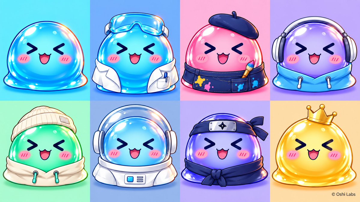 oshilabs's tweet photo. Choose the one you like and use it as your icon! https://t.co/bfhjR55jM5