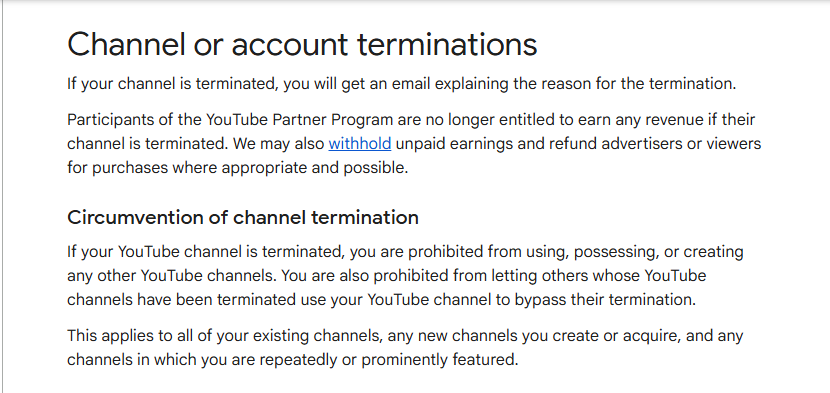 arsyt124's tweet photo. After a MONTH of contacting YouTube, I finally got a “human review” - only to receive another generic response saying the decision stands.

Your own Circumvention Policy says a TERMINATED creator cannot use, possess, or create other channels to bypass a termination.

I WAS NEVER TERMINATED.

My friend was wrongly terminated even though he did everything by the rules, just like the biggest shorts channels on YouTube. His channel was HIS - his name, phone, email and identity. I never used my channels to bypass his termination, and he never had access to mine.

His termination then led to the termination of my 2 YPP channels: 94K+ subscribers, 190M+ views combined.

If the evidence, ownership, timeline and account history were actually reviewed properly, this should be obvious.

That Circumvention Policy has taken down more innocent creators by mistake than actual rule-breakers who deserved to be terminated.

What else am I supposed to do? @TeamYouTube   PLEASE FIX THIS. 🙏