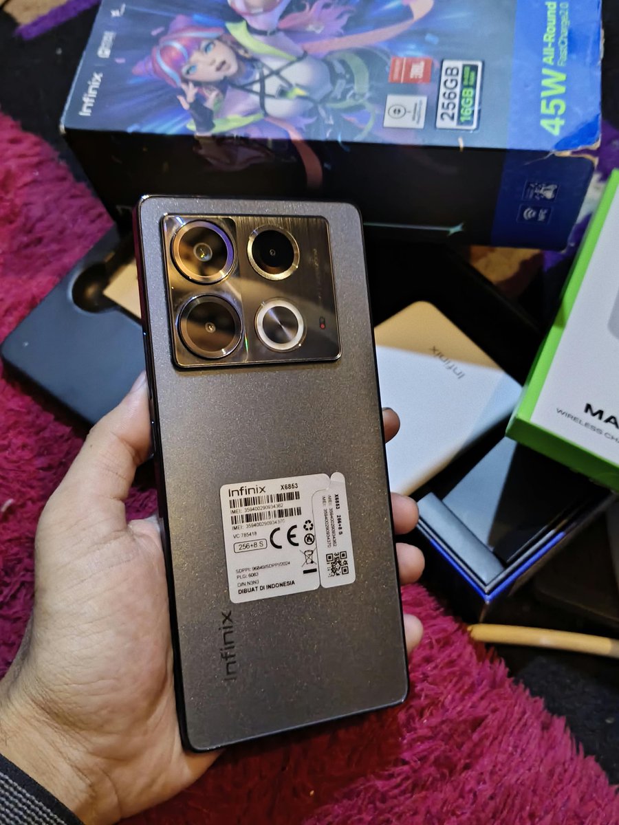 zndy44__'s tweet photo. Infinix Note 40 8/256GB

• Fullset
• Kondisi mulus
• No minus
• Siap pakai

Bogor | COD | Bisa Tukar Tambah | Rekber Shopee 1,11% | WA: 0895364323338
#wts #zonauangㅤ #zonajajan https://t.co/9BkmaHyOPK