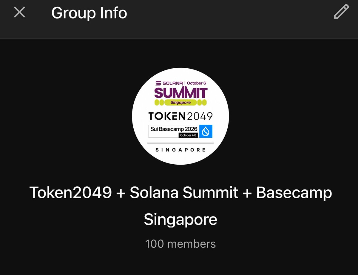 inno_sol's tweet photo. we just crossed 100 members for Singapore gc (@token2049, Solana Summit, Basecamp) 🇸🇬  

sending another batch of invites later today

just reply to this post and i'll send you the invite link by DM ✉️ 

(only accepting verified profiles)