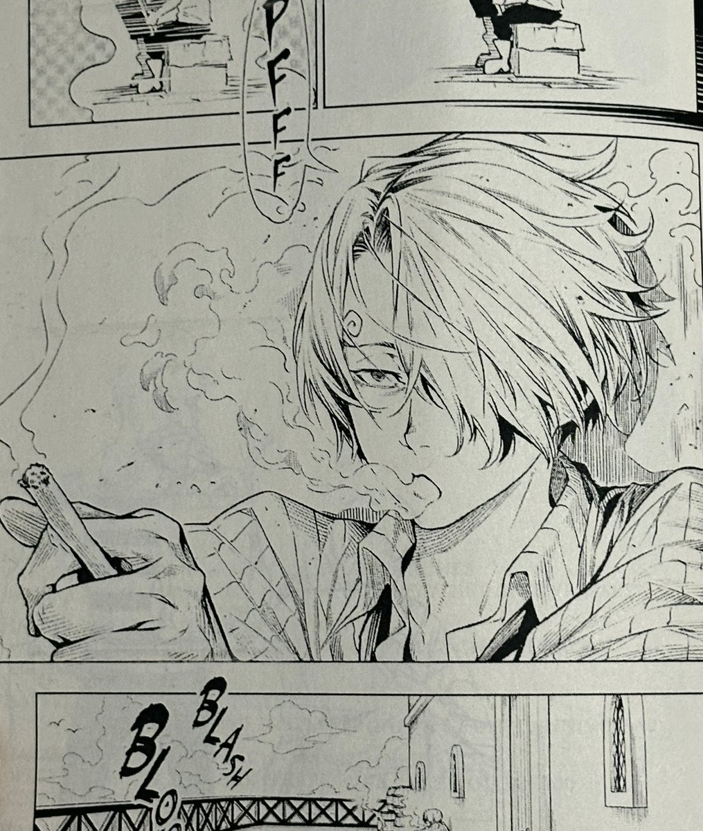wwshrimp's tweet photo. shokugeki no sanji appreciation post bcz i get so nervous every time i read the manga omg.. shun saeki was probably in love with sanji when he drew this manga bcz why does he genuinely look so beautiful https://t.co/mtEFocJs4y