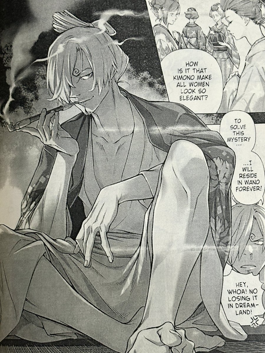 wwshrimp's tweet photo. shokugeki no sanji appreciation post bcz i get so nervous every time i read the manga omg.. shun saeki was probably in love with sanji when he drew this manga bcz why does he genuinely look so beautiful https://t.co/mtEFocJs4y