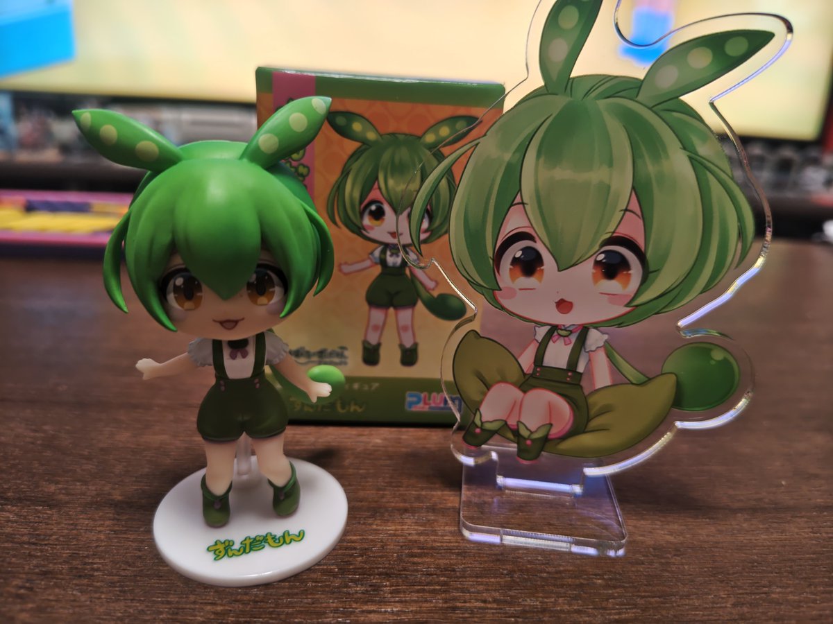 Popon_Nex's tweet photo. TGSで ずんだもん 買ってきたのだ https://t.co/oqAQ6j4tC4