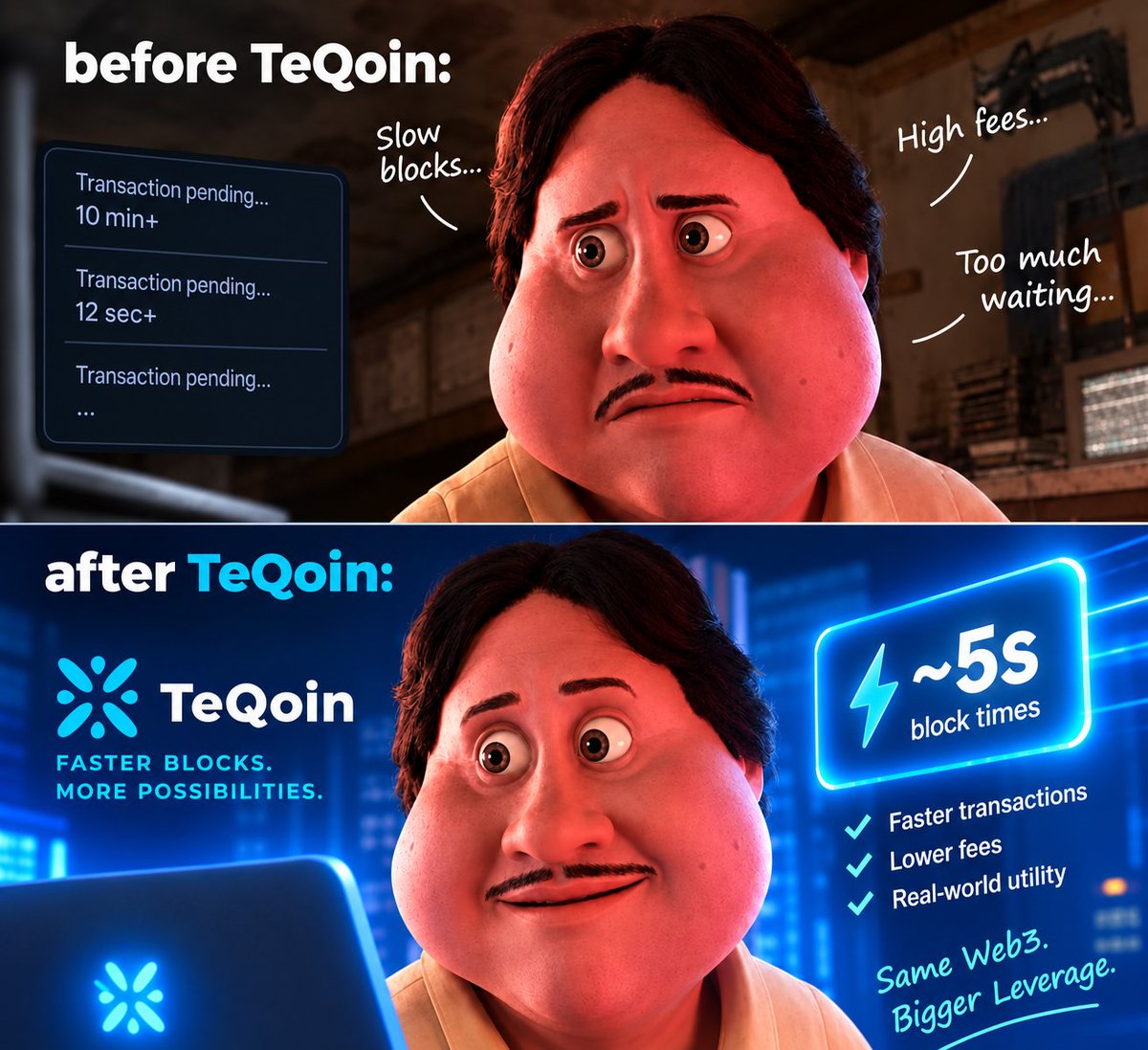 teqoin's tweet photo. Infrastructure built for real-world utility⚡️ https://t.co/l8XFj13Zc7