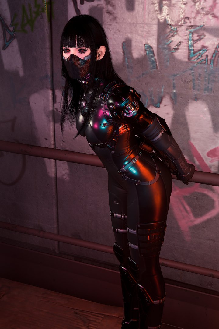 nadiahaleoc's tweet photo. #cyberpunk2077 #nsfw #virtualphotography #cyberpunkoc #cyberpunkvp https://t.co/e4MUmzyWmX