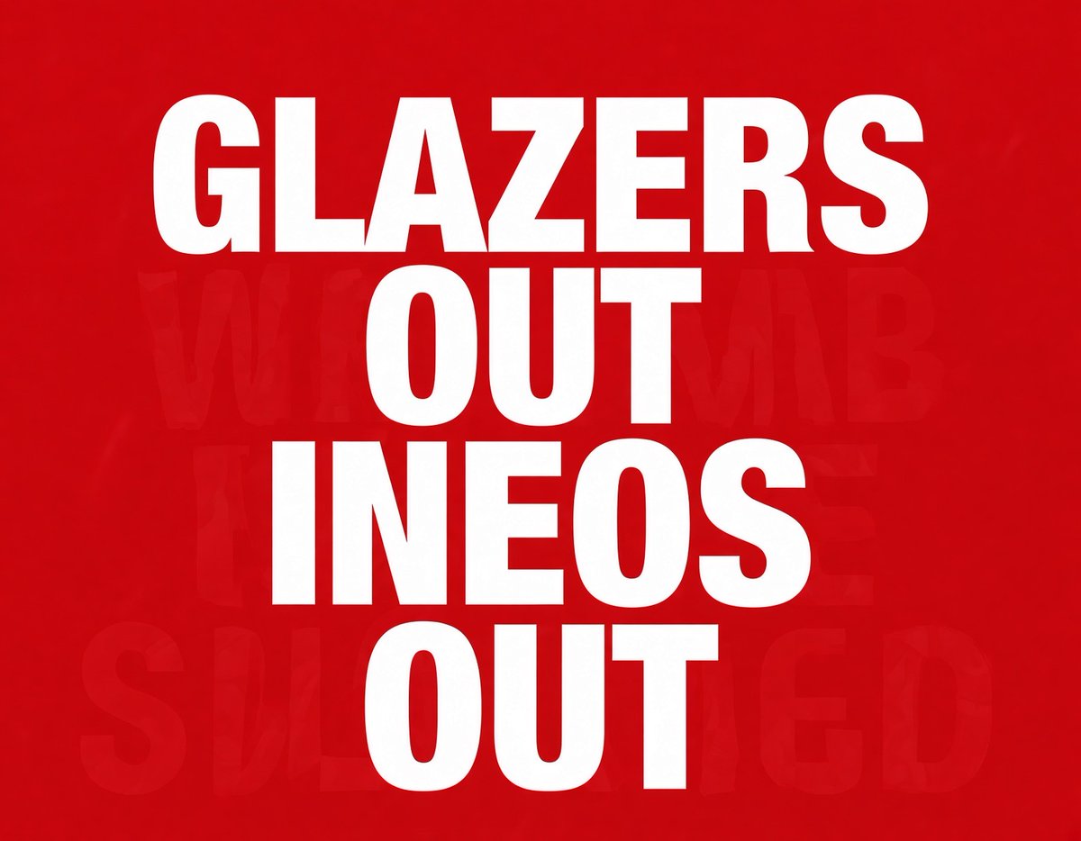 Unitedfans2023's tweet photo. #GLAZERSOUT #INEOSOUT https://t.co/b5lI0qRHcs