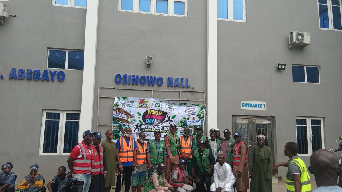 LetsDoItNGA's tweet photo. Thank u for showing up
#letsdoitng #WorldCleanupDay2026 https://t.co/LBlm3byBvz