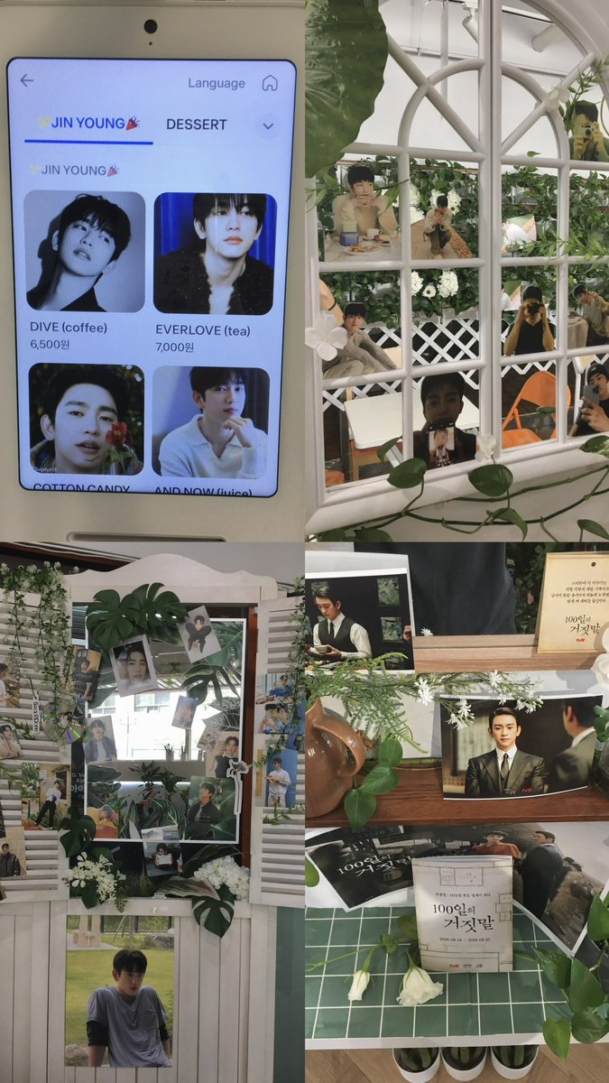 waangnyung's tweet photo. @5gicoffee87925 
#JFlowerClub
#카페오늘의기분
#박진영 @JINYOUNG

우선 주문할 때 메뉴판 너무 귀여웠어요! 들어가자마자 꽃이랑 초록초록한 행잉플랜트 덕분에 공간 분위기도 화사하고 정말 좋았어요 준비하시느라 정말 고생 많으셨어요! 예쁜 생일카페 열어주셔서 감사합니다🧡 https://t.co/65rwpVxrJz