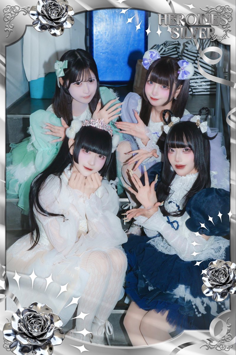HEROINES_FES's tweet photo. 🖤HEROINES SILVER🤍

ウメコマチさん @umekomachi_idol 
Illさん @Ill_Idol 
テンシンランマンさん @tenran_official 
ラストシーンさん @LASTSCENE_idol 

ご出演ありがとうございました♡

#ヒロインズ https://t.co/CtuBnKaJ5u