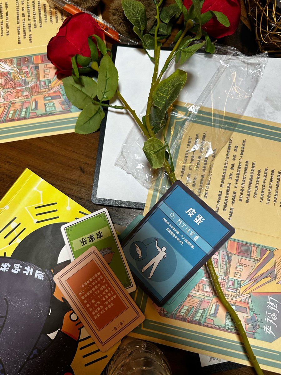 debydharmawan2's tweet photo. Just finished the most wild 3-hour murder mystery in a tiny shop—scripts that twist till the last line, props so immersive I almost forgot I was playing. 10/10, already begging for the next round! https://t.co/G6I9Ar95dJ