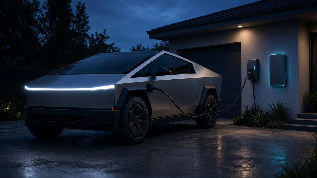 elonwirex's tweet photo. Cybertruck Powershare finally teams with Powerwall 3. Together they stretch home backup past 3 days — Tesla says that's like nine extra Powerwalls.

Live in update 2026.27.10. Park, plug a Wall Connector, flip Charging > Powershare. Powerwall 2+ lands later this year. https://t.co/A9XR6pT7xI