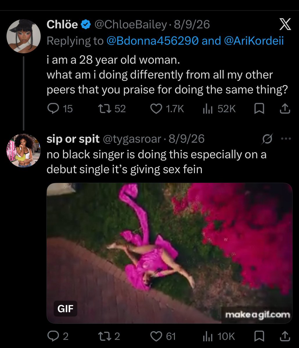 movemizzy's tweet photo. Ppl that don’t like Chloe can never shut up about her. I’m convinced she’s giving this account sleepless nights https://t.co/9yrI8dXJVK